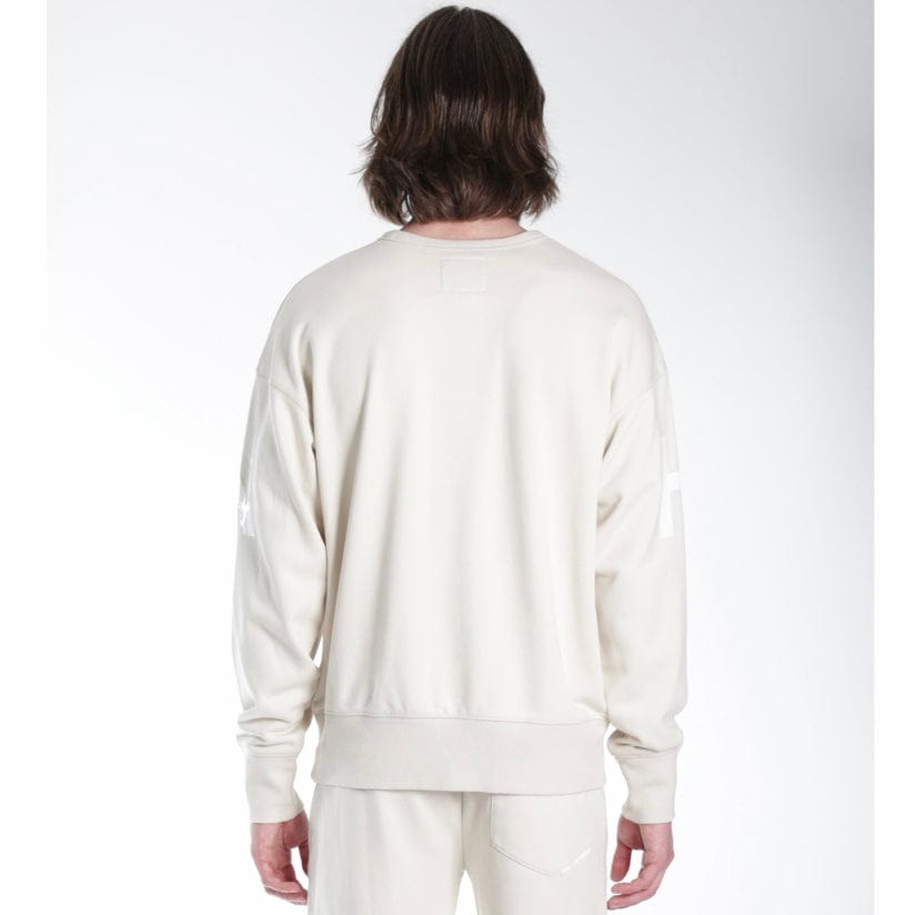 Hvman Crew Sweatshirt (Cream) 322AC-CF22C