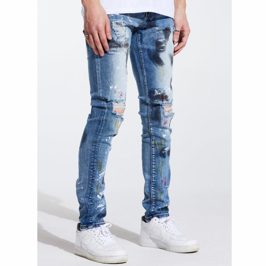 Crysp Atlantic Denim (Indigo Black Paint) CRYSPSP221-108