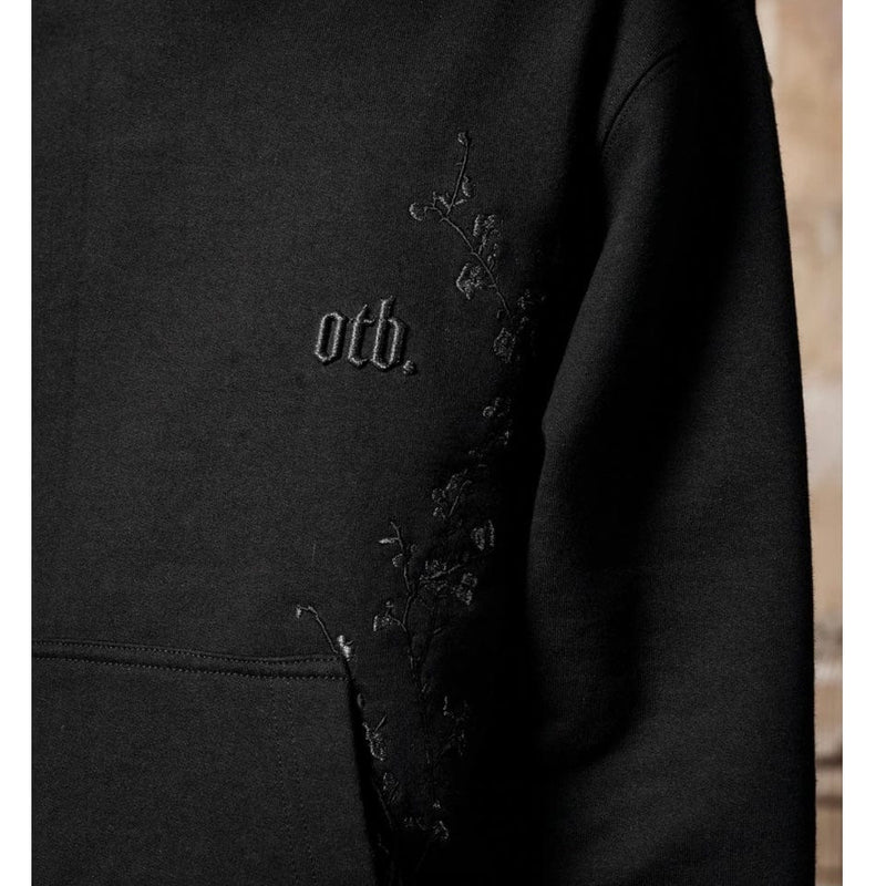 Only The Blind Blossom Statement Hoodie (Black)