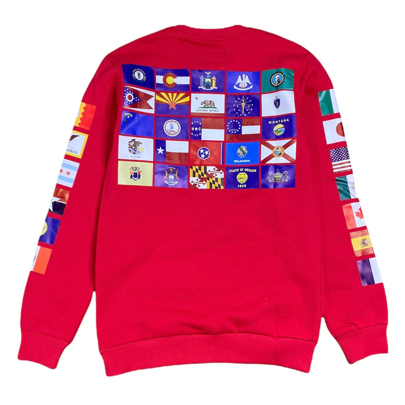 Cookies Award Tour Fleece Crewneck (Red) 1554C5286