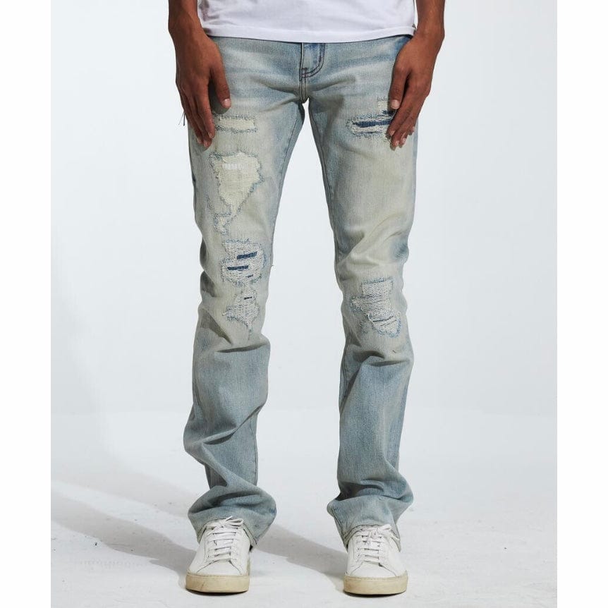 Embellish Hills Denim Jean (Light Sand Wash) EMBF222-15