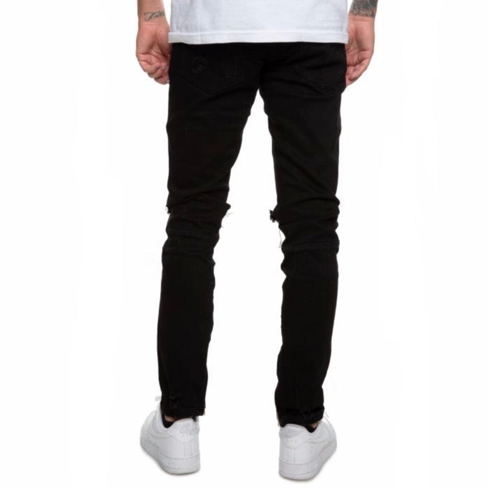 Crysp Denim Pacific Jean (Black) - CRYF119