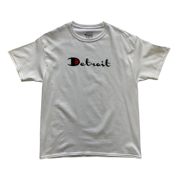 Ink Detroit Champion T Shirt (Grey) - INKCHP