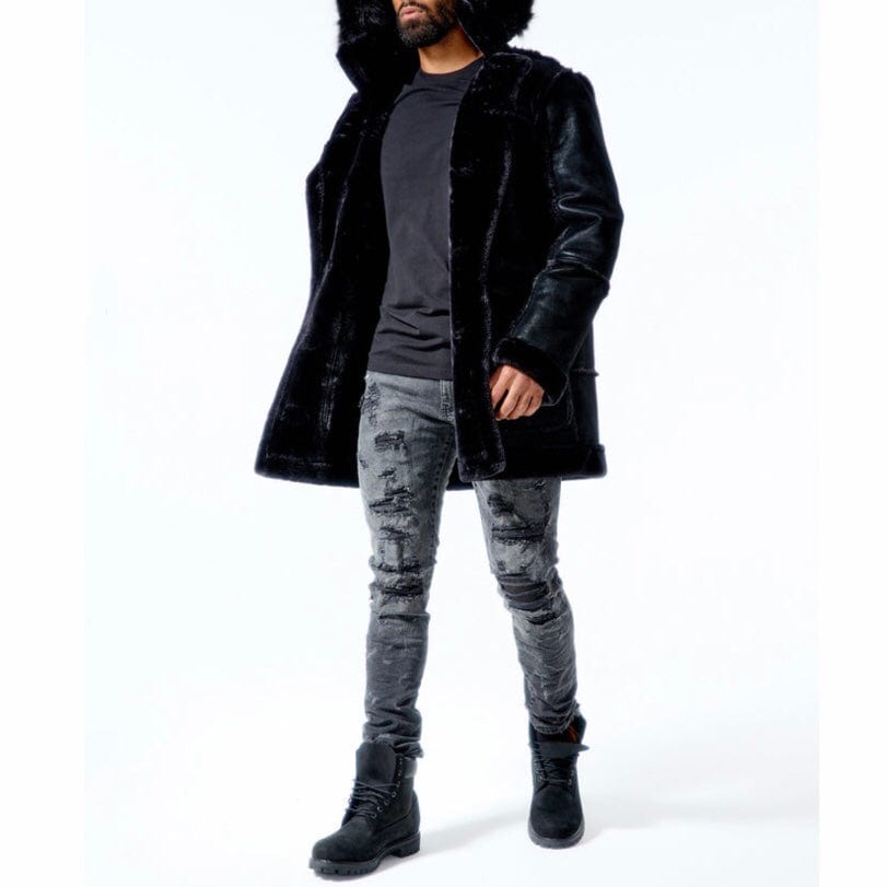 Jordan Craig Denali Shearling Jacket (Black)