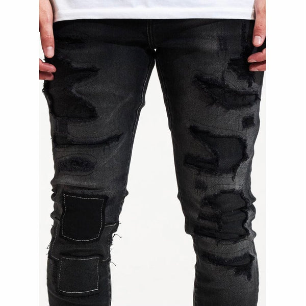 Crysp Dirk Denim Jeans (Black Ash) CRYSP222-27