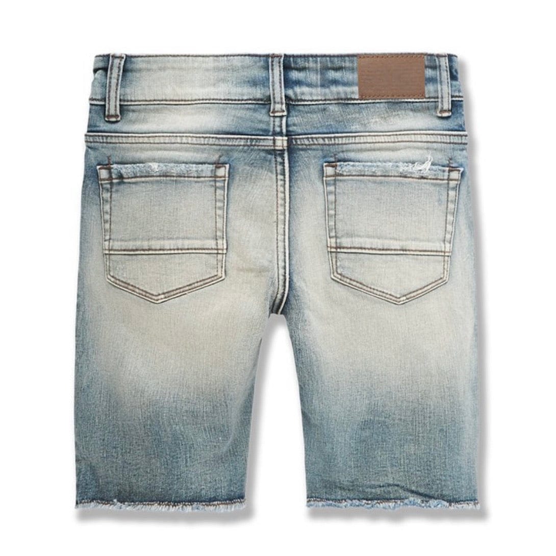 Kids Jordan Craig Abyss Denim Shorts (Desert Storm) J3165SK