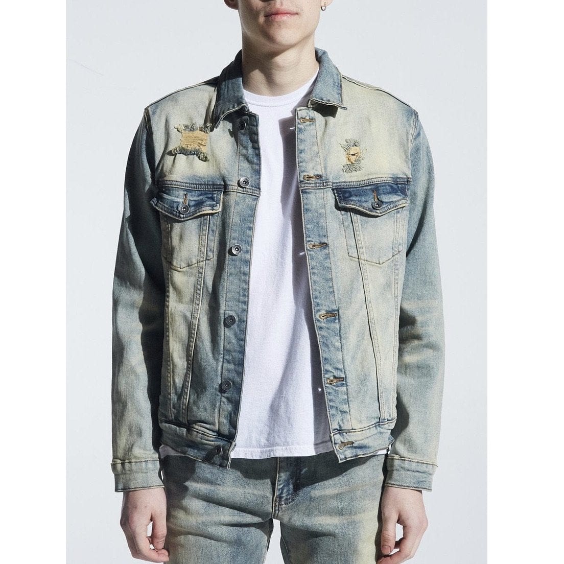 Crysp Bering Denim Jacket Lt. Vintage