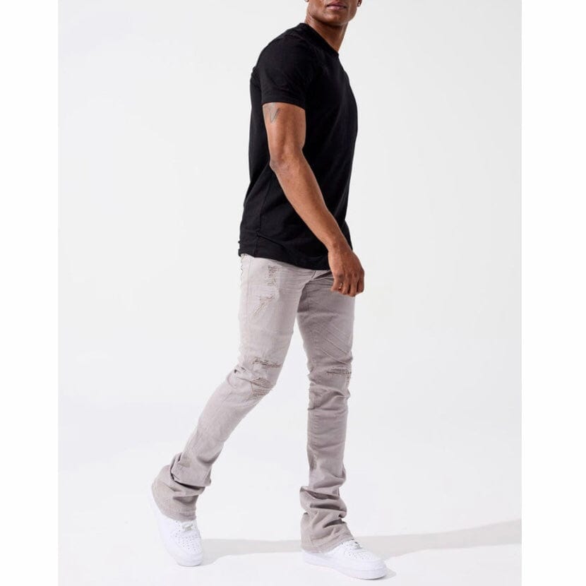 Jordan Craig Theo Stacked Tribeca Twill Denim Jean (Light Grey) JRF955R