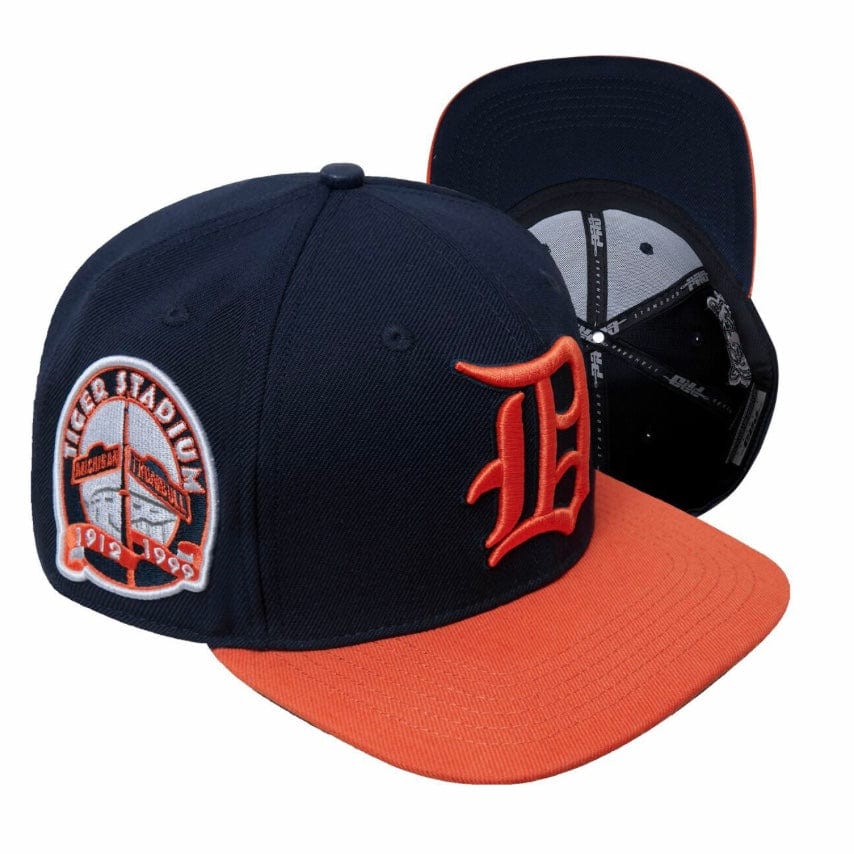 Pro Standard Detroit Tigers Retro Classic Primary Snapback (Navy/Orange)