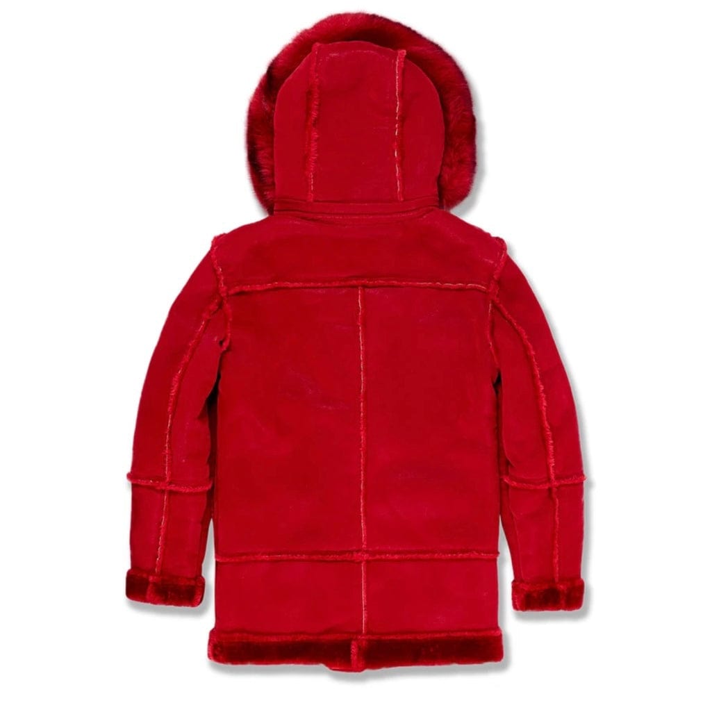 Boys Jordan Craig Denali Shearling Jacket (Red) 91540B