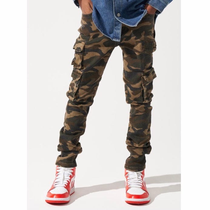 Kids Serenede Element Cargo Jeans (Camo)