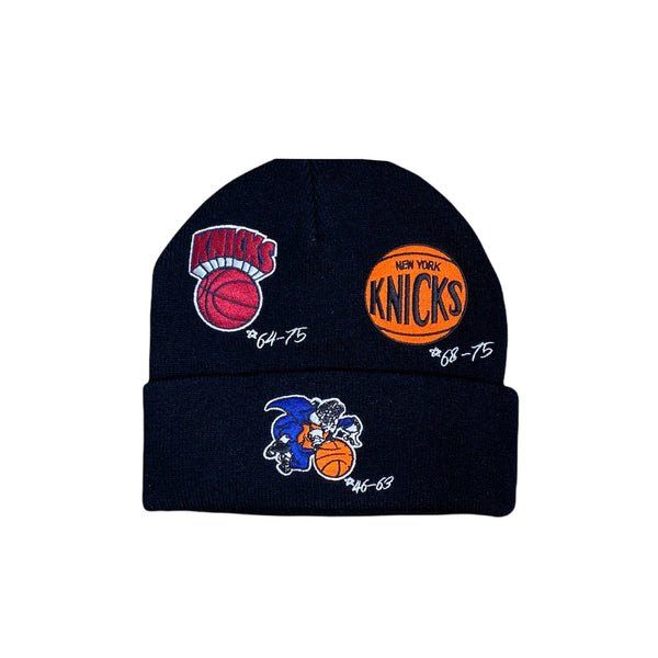Mitchell & Ness Nba Timeline Knit Beanie Hwc New York Knicks (Black)