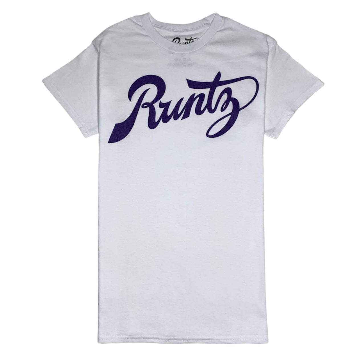 Runtz Script Sneaks Tee (White/Purple) 222-40410C-WHP