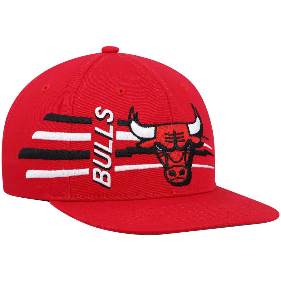 Mitchell & Ness Nba Retro Bolt Deadstock Snapback Hwc Bulls (Red)