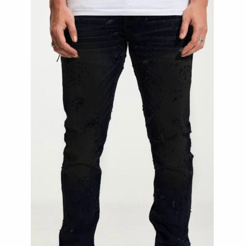 Embellish Owen Straight Denim (Jet Black) EMBH22-229