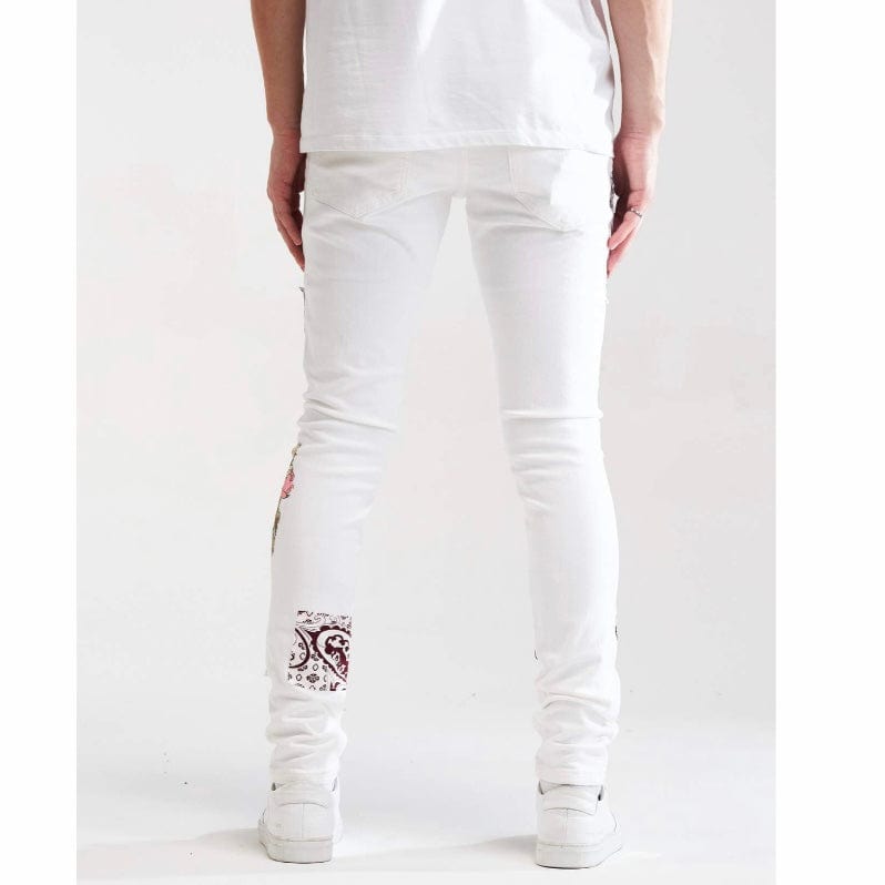 Embellish Arcadia Denim (White Patchwork) EMBSUM121-106