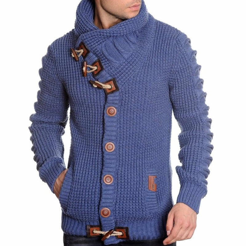 LCR Cardigan Sweater (Royal) 5587