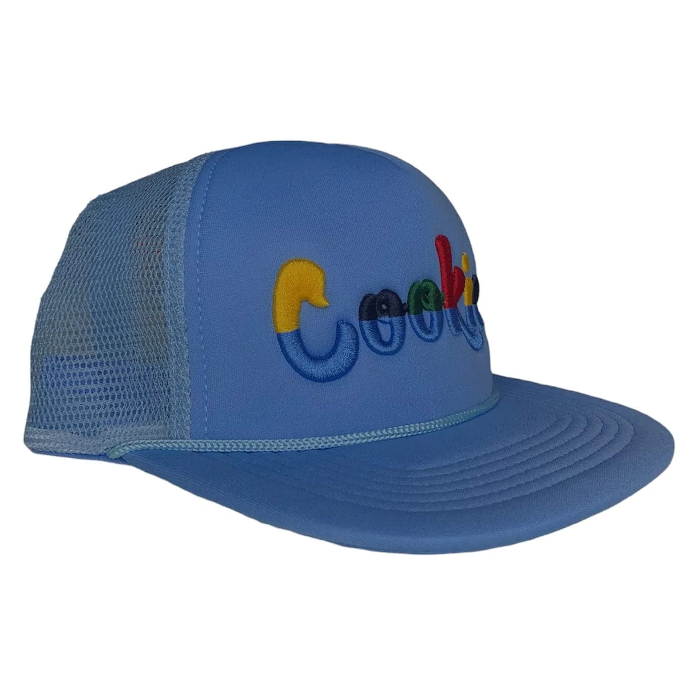 Cookies Catamaran Mesh Trucker Hat (Caroline Blue) NTWRK