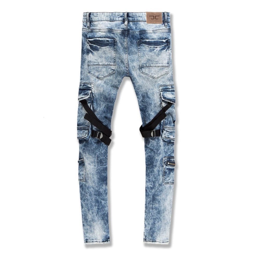 Jordan Craig Ross Deadwood Cargo Denim (Med Blue) JM3526