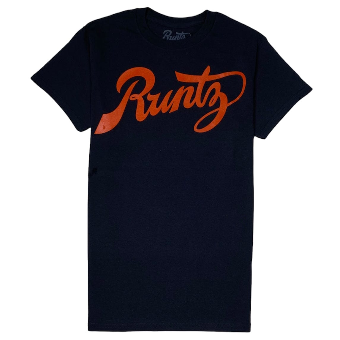 Runtz Script Sneaks Tee (Black/Orange) 222-40410C-BKO