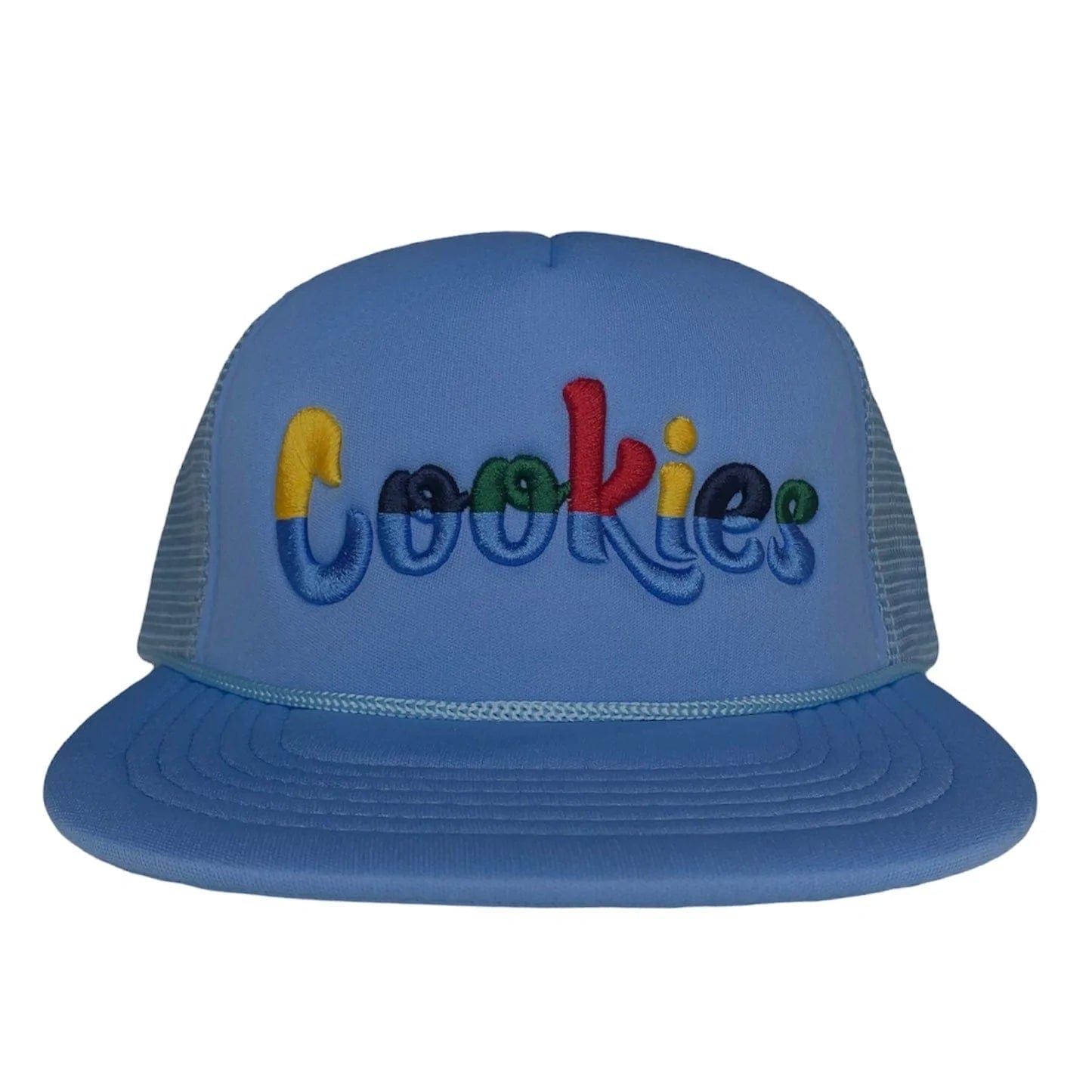 Cookies Catamaran Mesh Trucker Hat (Caroline Blue) NTWRK