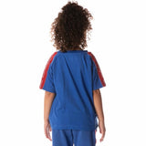 Kids Kappa Logo Tape Davirec T Shirt (Blue) 331B8EW