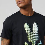 Psycho Bunny Hindes Graphic Tee (Black) B6U409T1PC