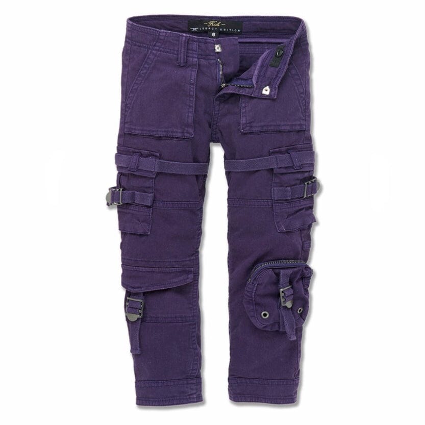 Kids Jordan Craig Cairo Cargo Pants (Purple) 5642MK