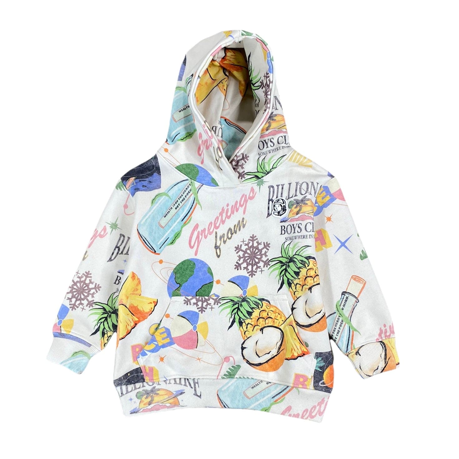 Kids Billionaire Boys Club BB Utopia Hoodie (Whisper White) 813-8303