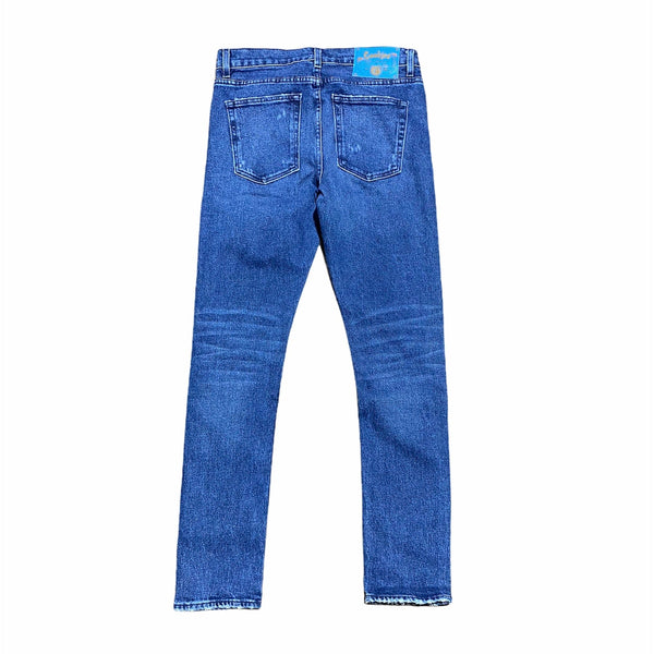 Cookies Skinny Fit 5 Pocket Denim Jeans (Medium Blue Wash) 1550B4863