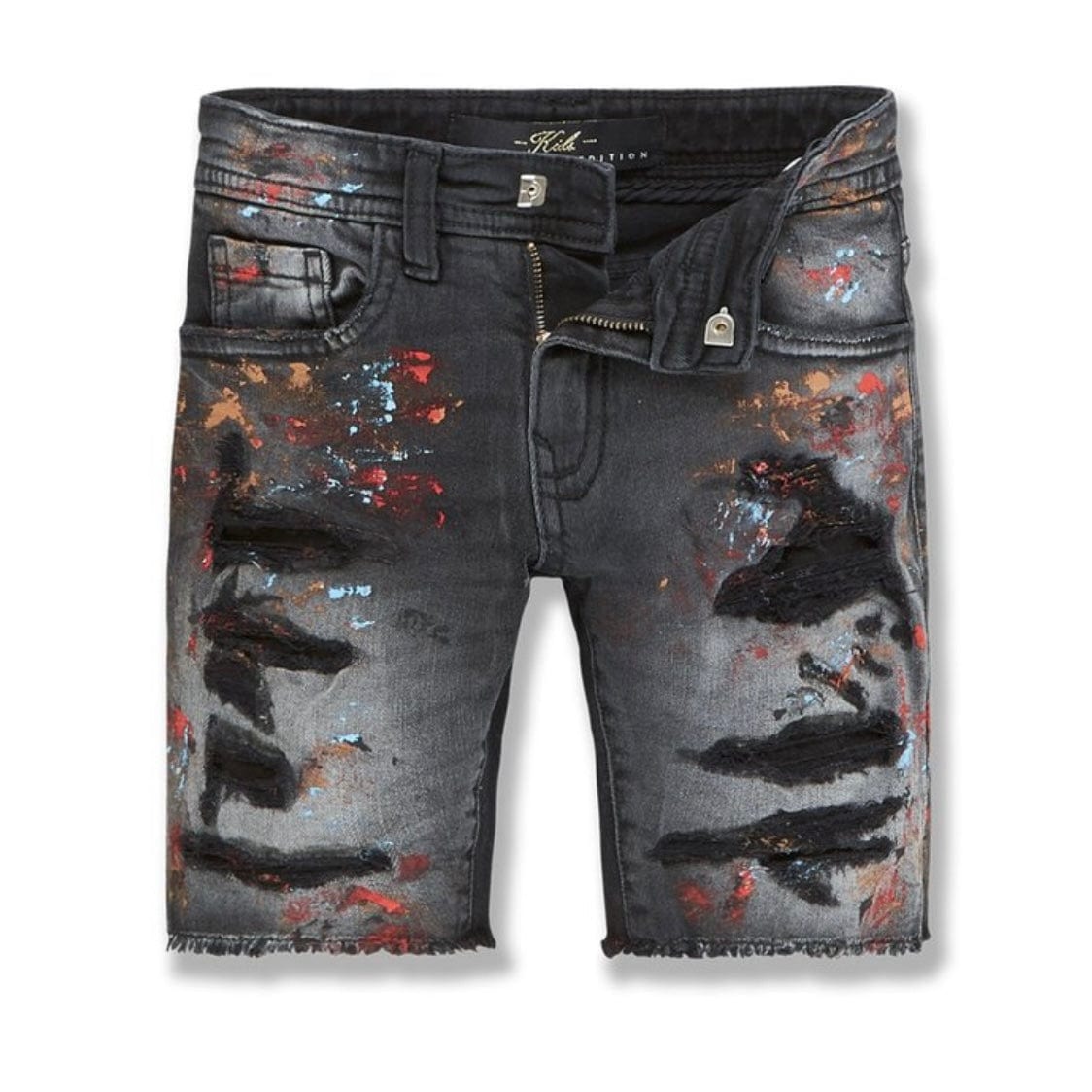 Kids Jordan Craig Vengeance Denim Shorts (Industrial Black) J3176SK