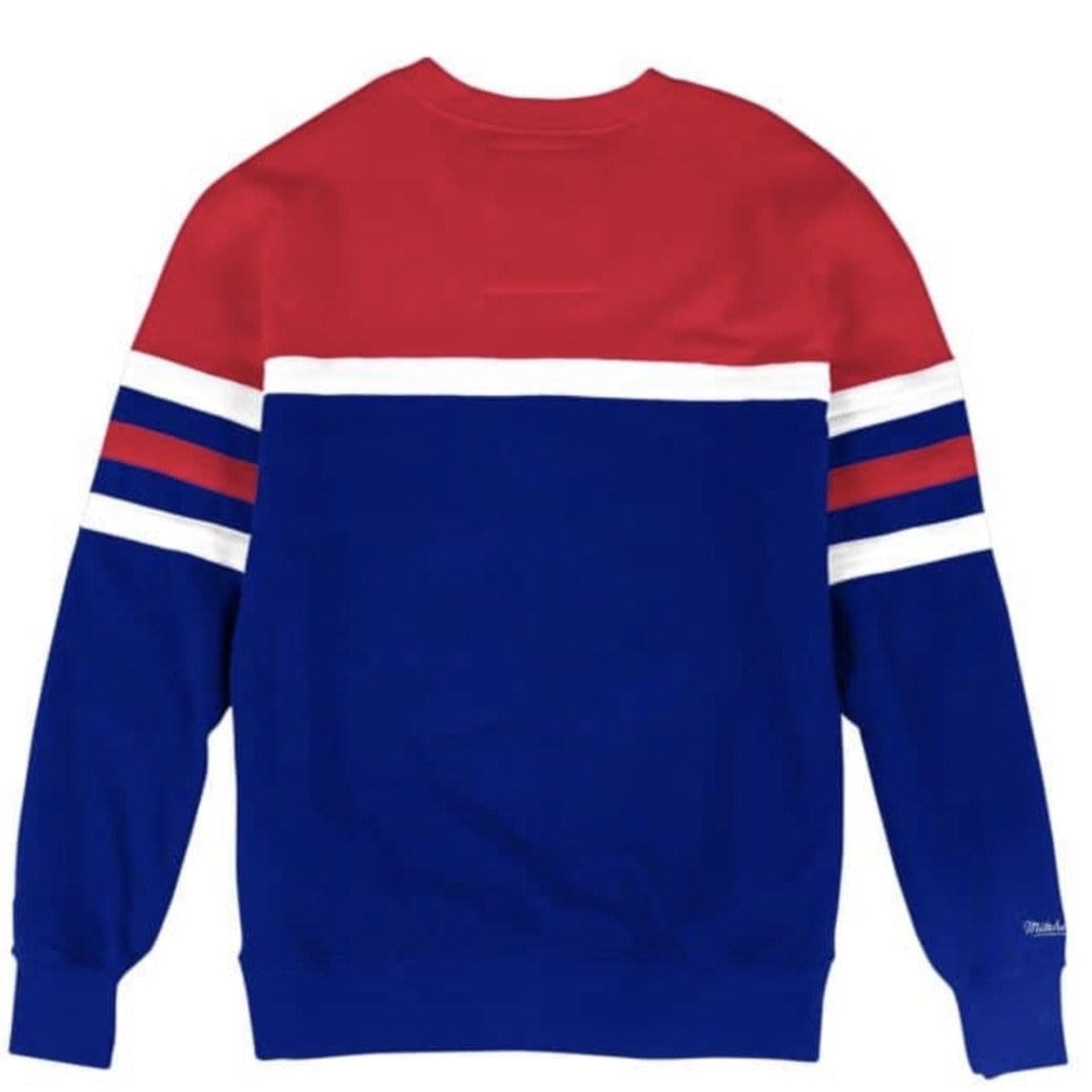 MITCHELL & NESS SWEATSHIRT HEAD COACH PISTIONS RED