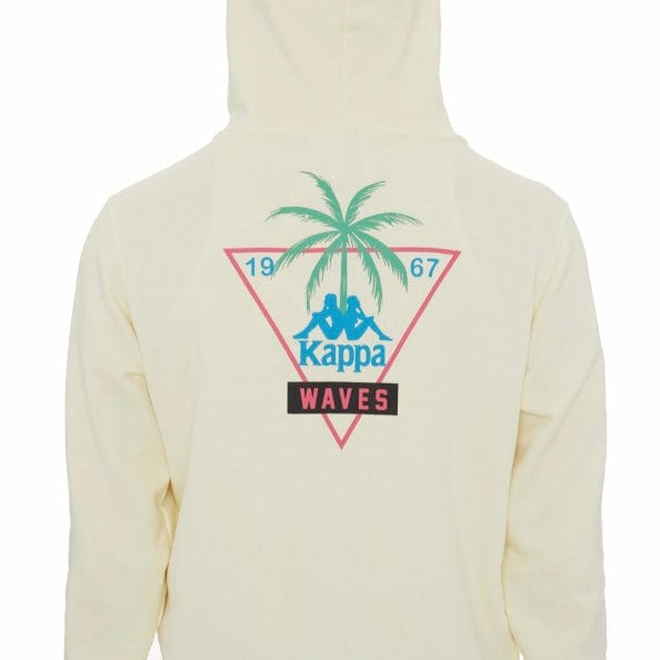 Kappa Authentic Oracabessa Hoodie (Cream/Green/Blue) 35142HW