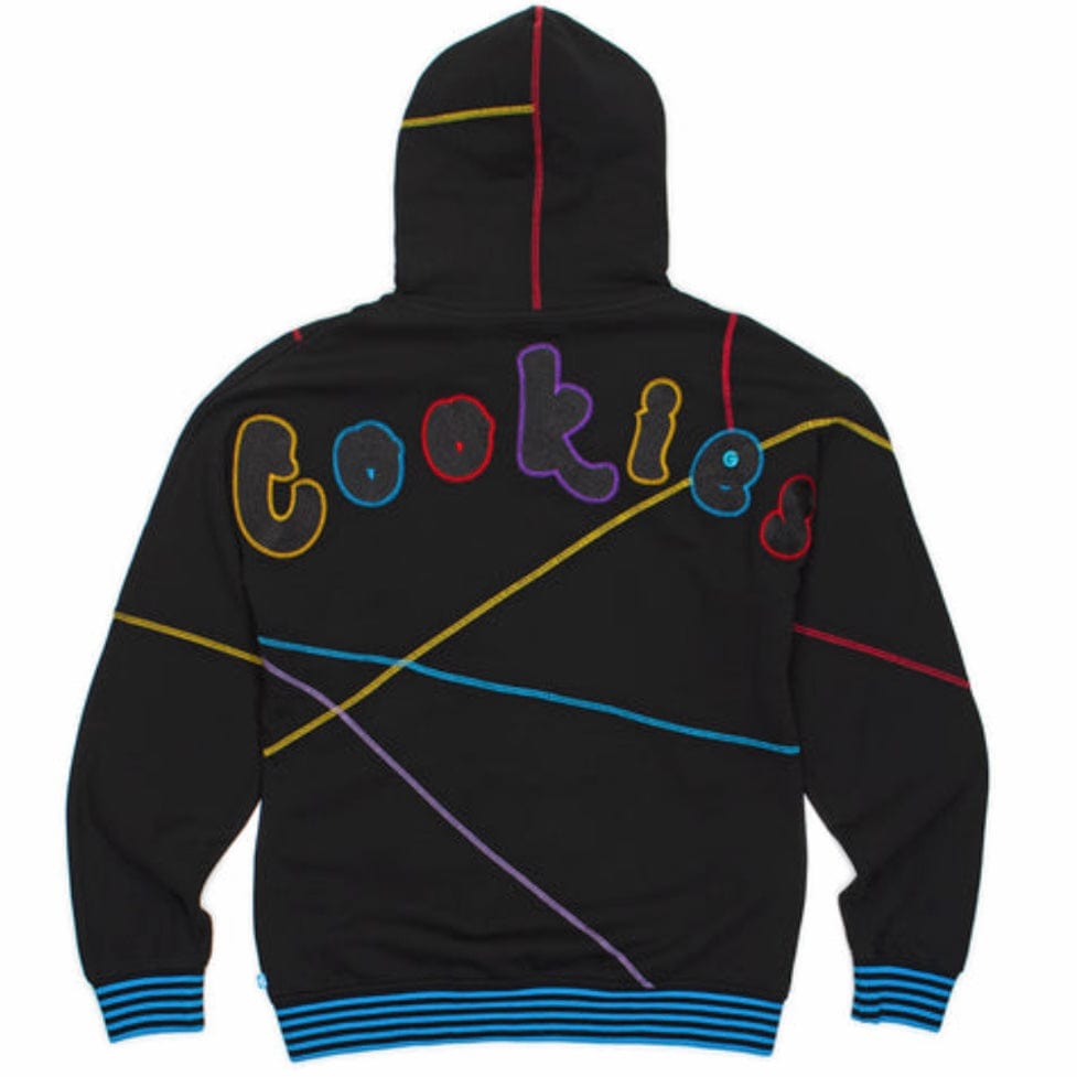 Cookies Show & Prove Fleece Zip Hoodie (Black) 1556H5658