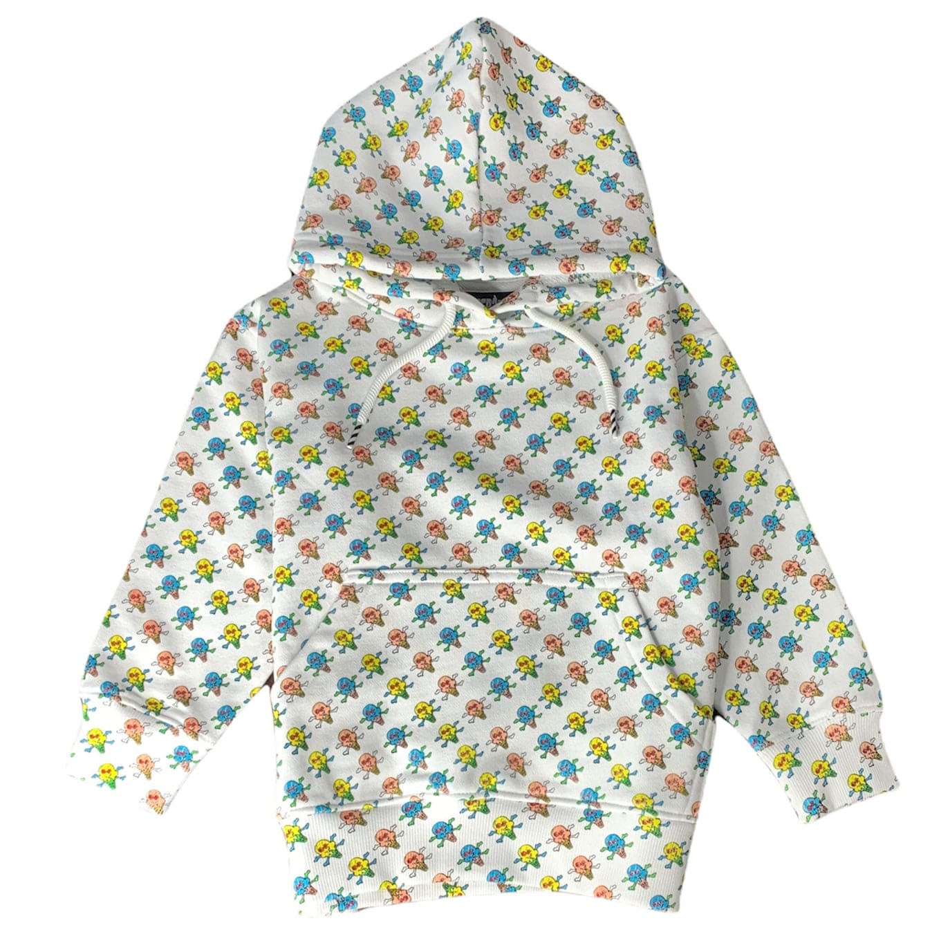 Kids Ice Cream Salted Hoodie (Bleach White) 493-6306