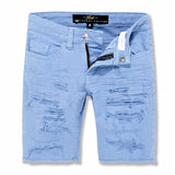 Kids Jordan Craig Tulsa Twill Shorts (Sky Blue) J3187SK