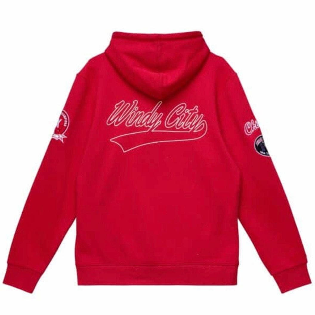 Mitchell & Ness Nba Chicago Bulls Champ City Hoodie (Scarlet)