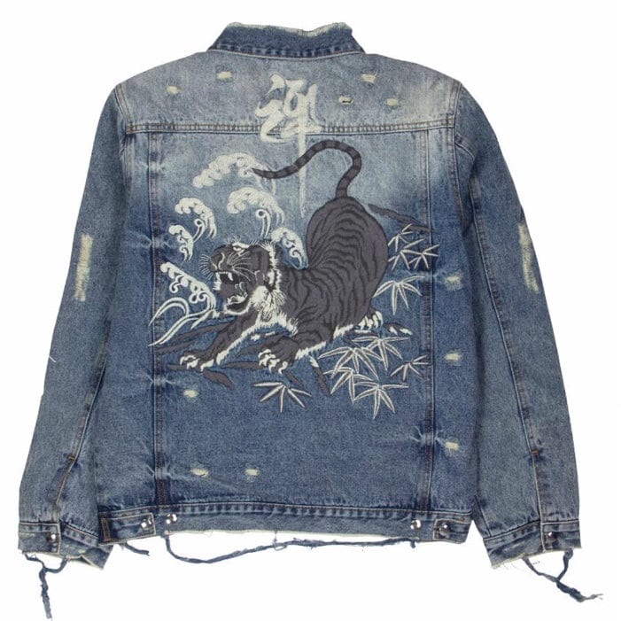 Cult Of Individuality Type II Reversible Denim Jacket (Tiger) 620A2-JR27A