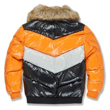 Kids Jordan Craig Sugar Hill Nylon Puffer Jacket (Total Orange) 91548K