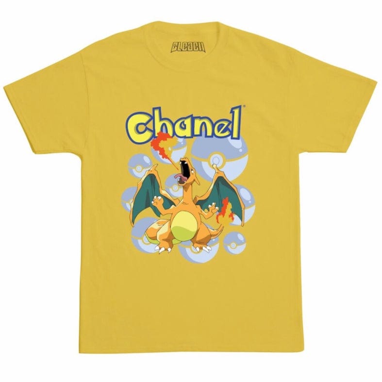 Bleach Goods Spit Fire Tee (Yellow)