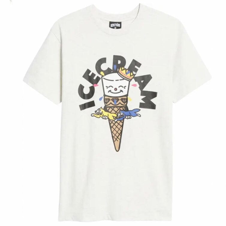 Ice Cream Visitation SS Tee (Light Heather Grey) 421-3207