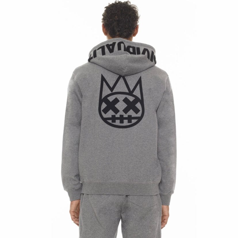 Cult Of Individuality Zip Hoodie (Heather Grey) 622BC-ZH16D