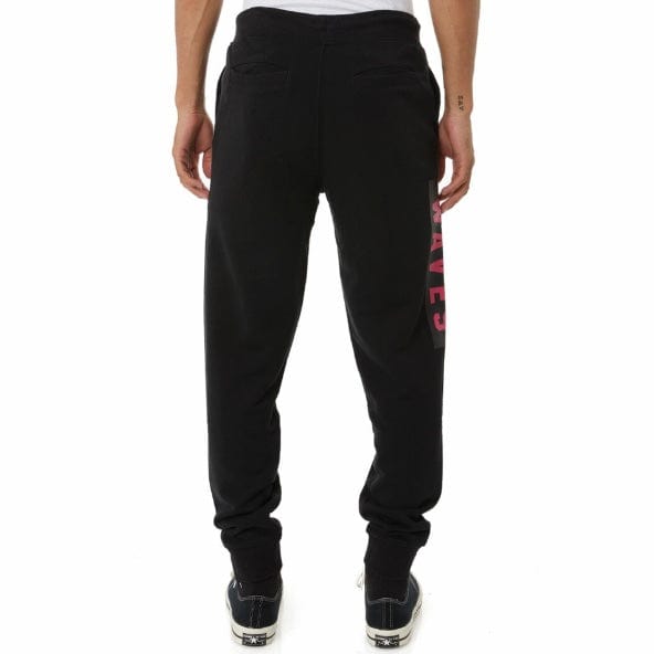 Kappa Authentic Maggotty Sweatpants (Black/Blue/Pink) 35143BW