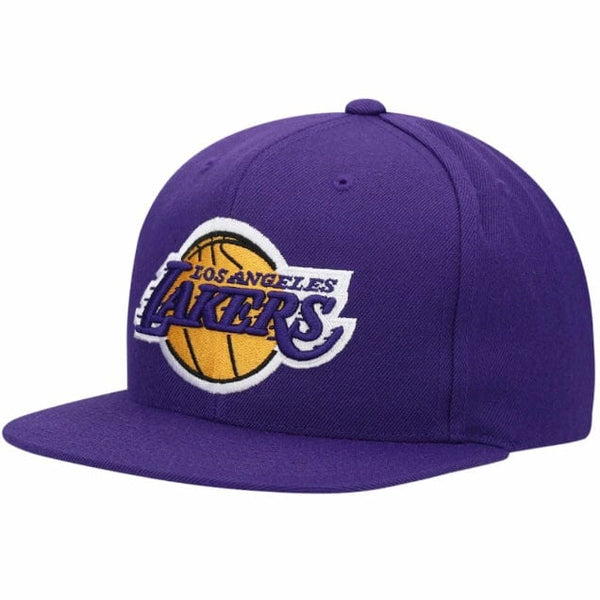 Mitchell & Ness NBA Los Angeles Lakers Side Core 2.0 Hwc Snapback (Purple)