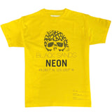 Neon Denim Black Sands T Shirt (Yellow) STT-021