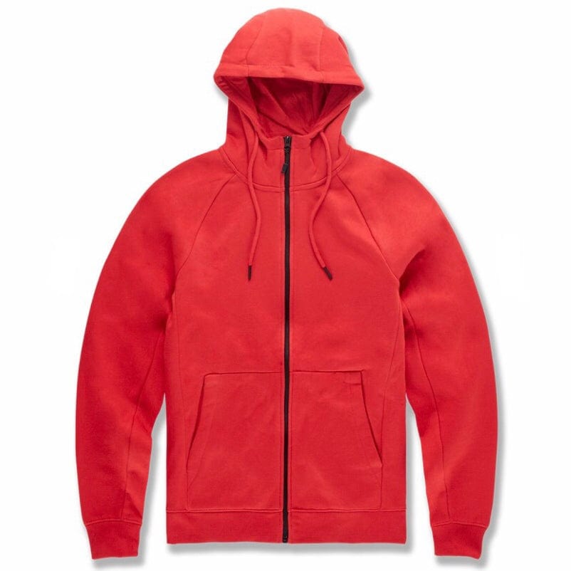 Jordan Craig Uptown Zip Up Hoodie (Red) 8621H