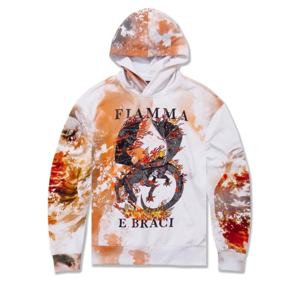 Jordan Craig Fire & Embers Pullover Hoodie (Cream)