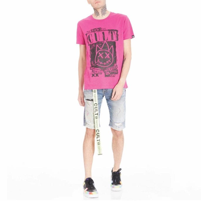 Cult Of Individuality Culture Tour Tee (Magenta) 621A5-K51A