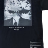 Neon Denim Mind Blown T Shirt (Black) STT-027