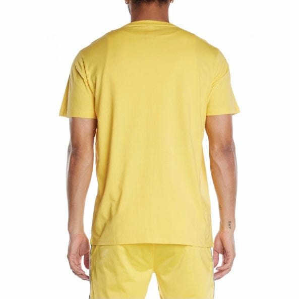 Kappa Authentic Estessi T Shirt (Yellow/White) 304KPT0